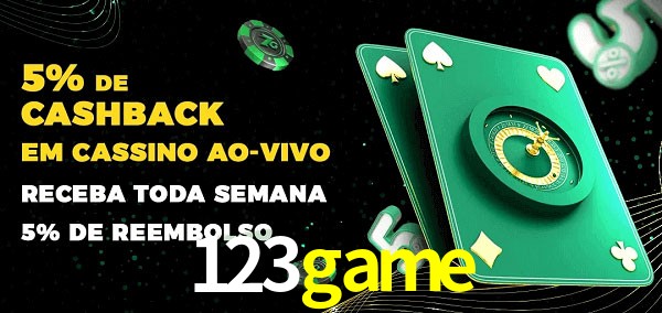 Promoções do cassino ao Vivo 123game